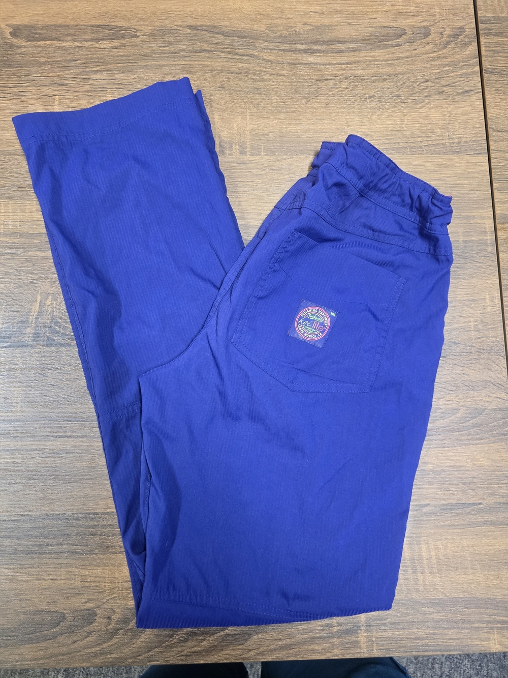 Koi Lite Women’s XS Regular Purple Slim Fit Scrub Pants Stretch Cargo